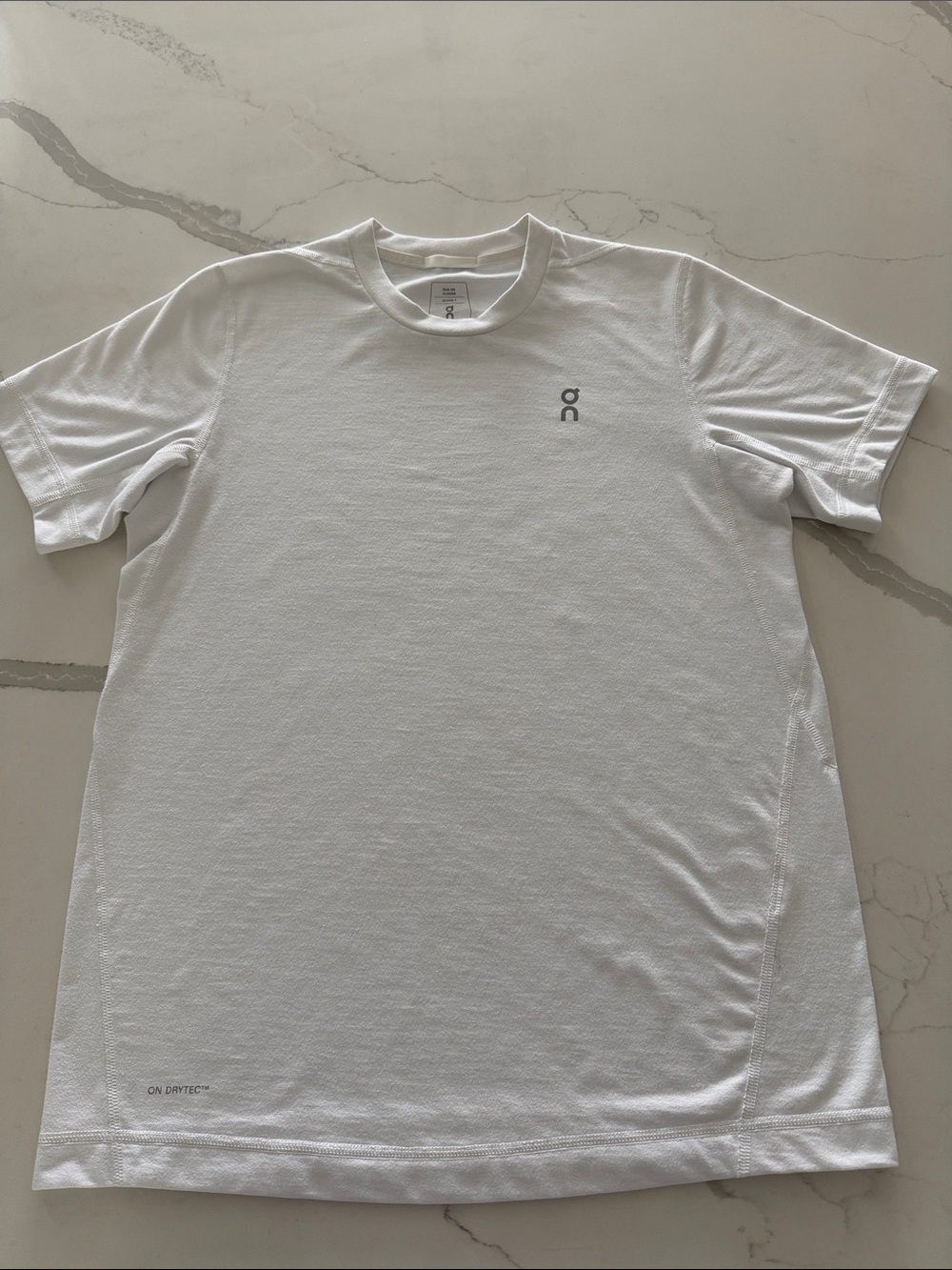 On Active - T — White Short Sleeve Tee